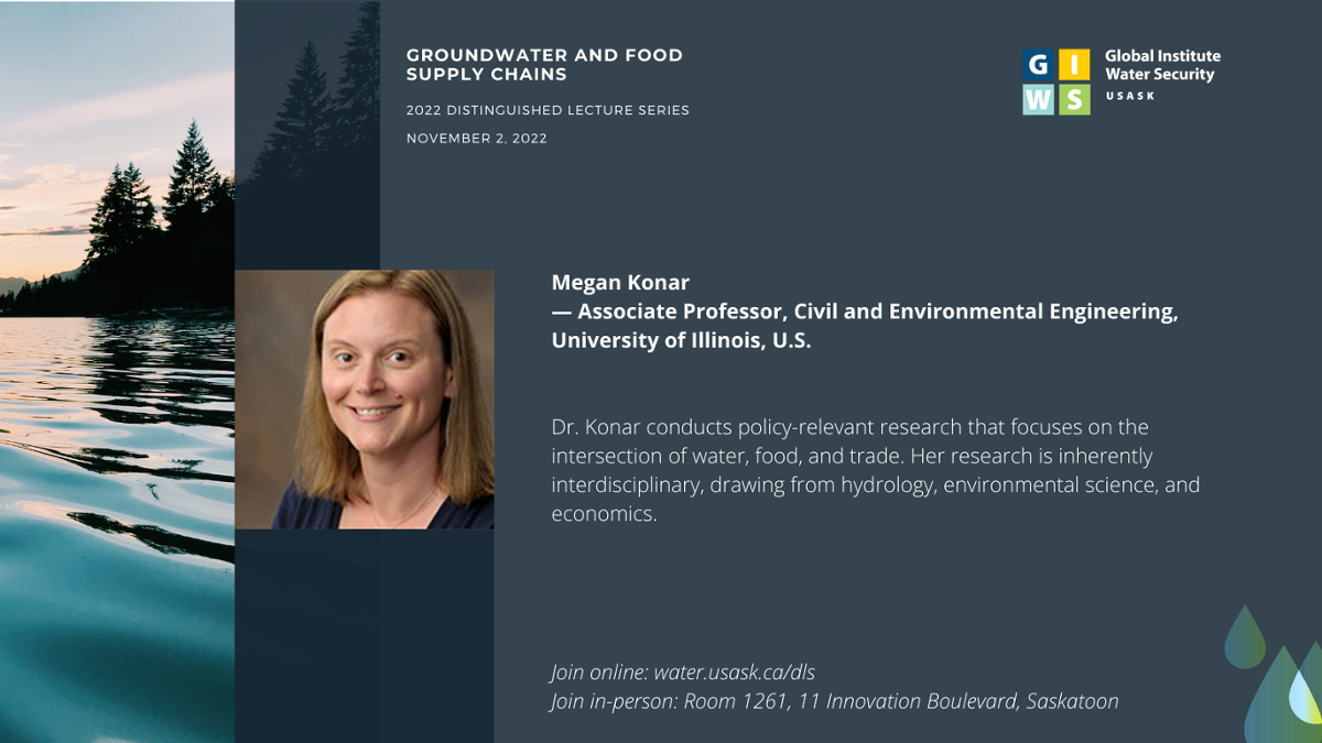 Megan Konar - Groundwater and food supply chains