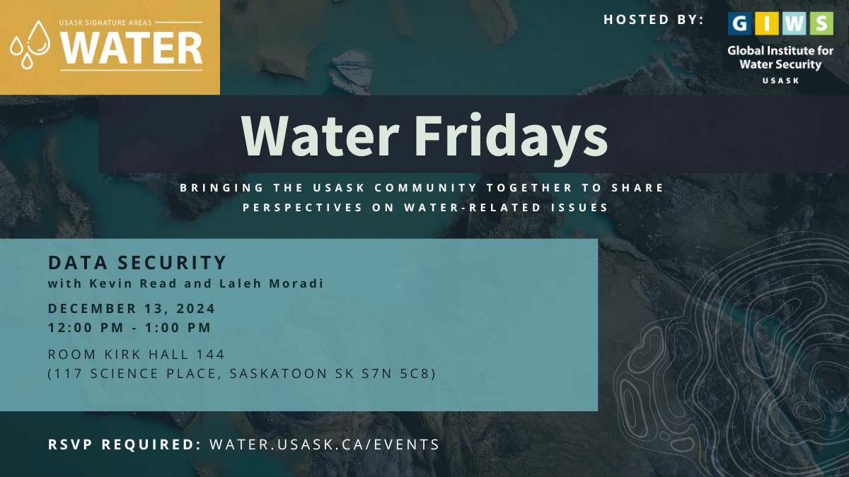 Water Friday - December 13, 2024 - Data security