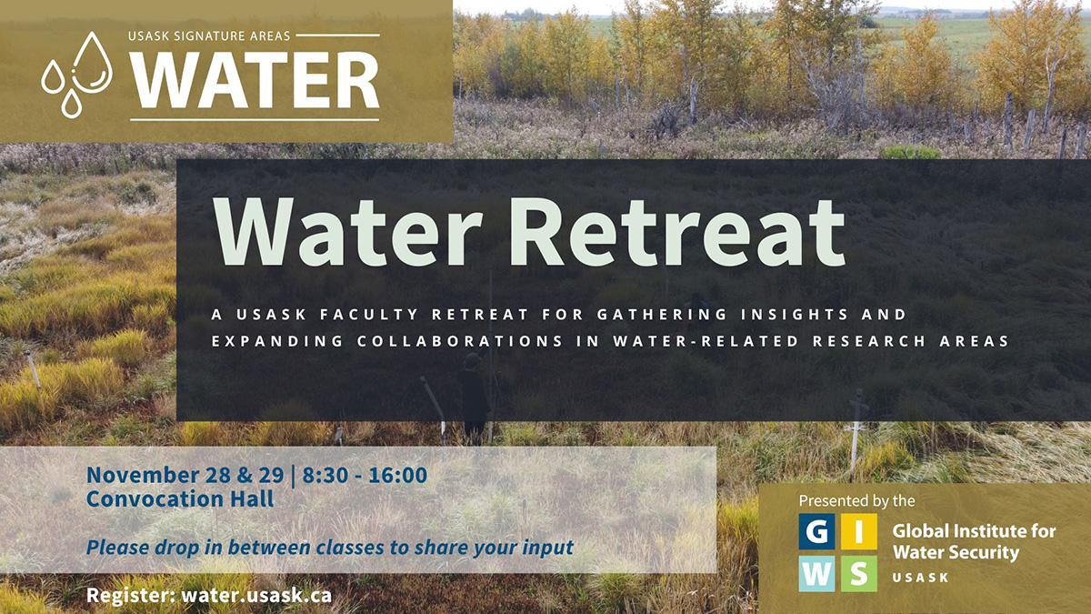 USask Faculty Water Retreat