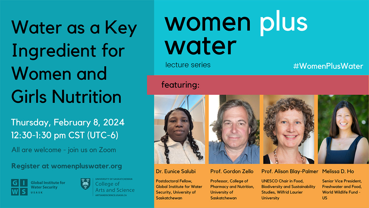 Women Plus Water Lecture Series 2024 Lecture 2
