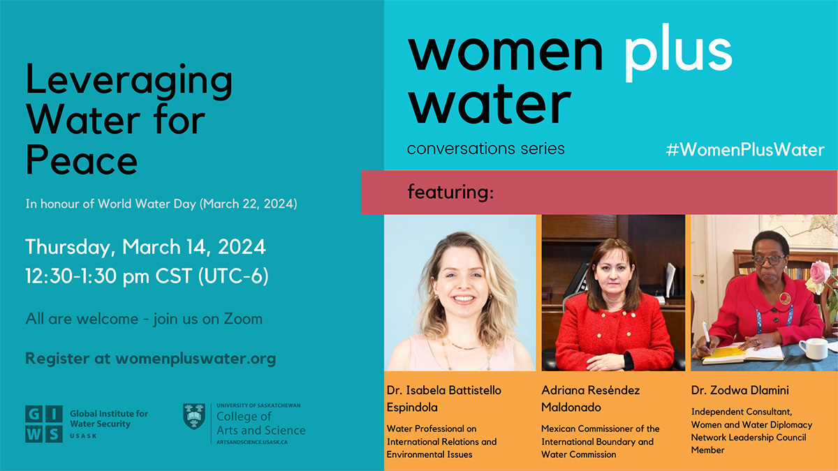 Women Plus Water Lecture Series 2024 Lecture 3