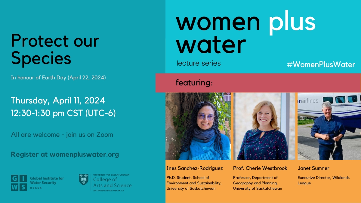 Women Plus Water 2024 Lecture Series - Protect Our Species