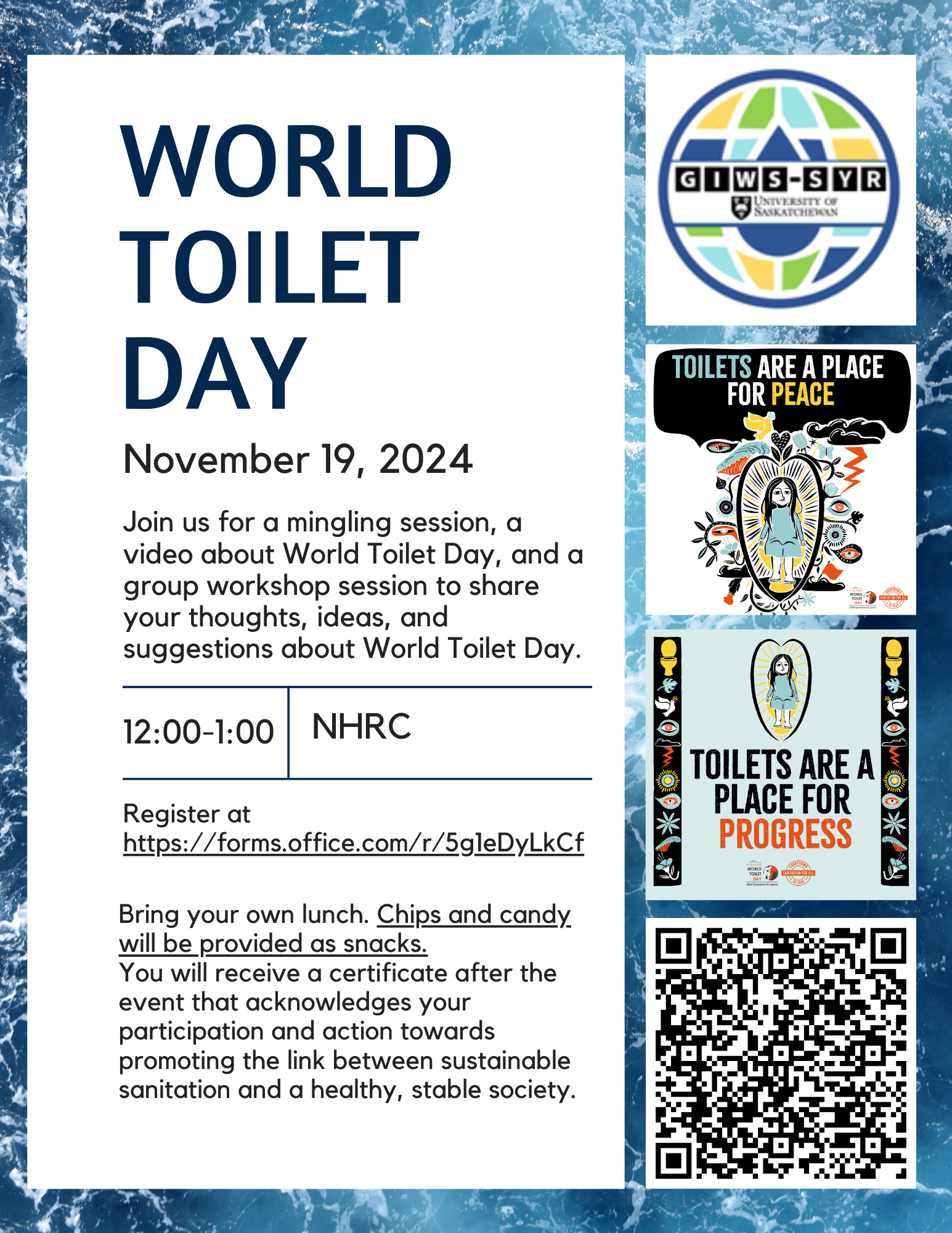 World toilet day advertisement